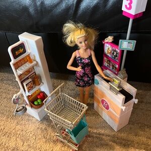 Barbie Grocery Play Set
